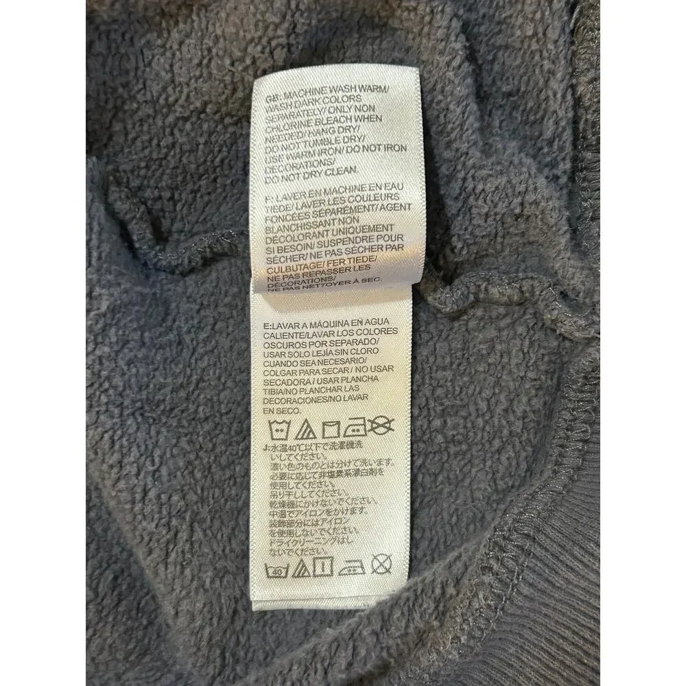 Gray The North Face Half Dome Logo Hoodie Sweatshirt | MENDED - (Men's XL)‎